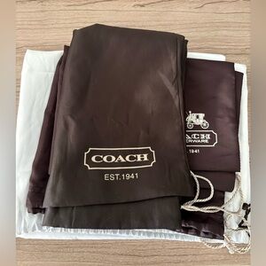 Coach vintage storage dust bags pouches 1941 x 3